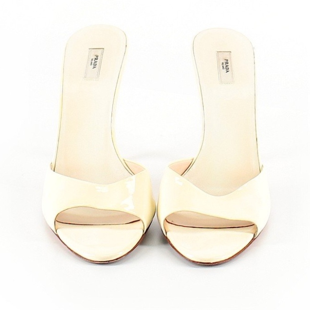 Ivory Prada Heels ~NEGOTIABLE~